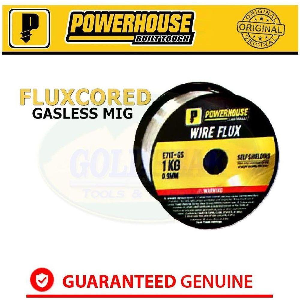 Powerhouse Gasless Self Shielded / Fluxcored MIG Welding Wire - Goldpeak Tools PH Powerhouse