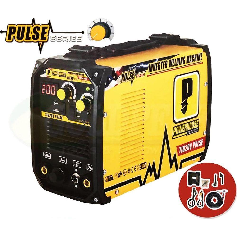 Powerhouse TIG 200 PULSE 2in1 (TIG/MMA) DC Inverter Welding Machine Secondary image