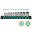 DCA A03E4405 Socket Wrench Set 10Pcs 1/2" Dr.