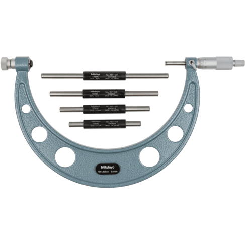 Mitutoyo Outside Micrometer, Series 104 (with interchangeable anvils) Secondary image