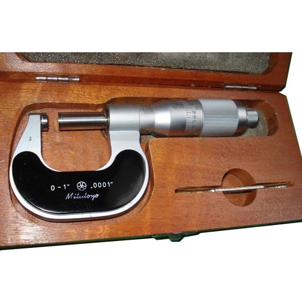 Mitutoyo 106-102 Outside Micrometer 0-1" (OMV-1) - KHM Megatools Corp. Main image