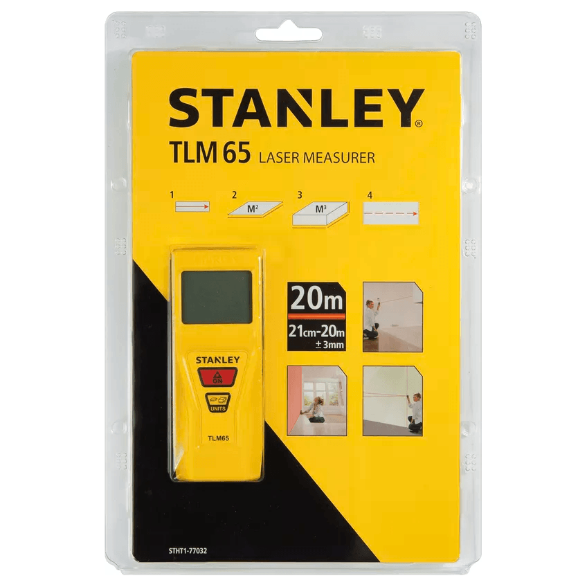 Stanley TLM65 Laser Distance Measurer / Range Finder [20 meters] (77-032) Secondary image