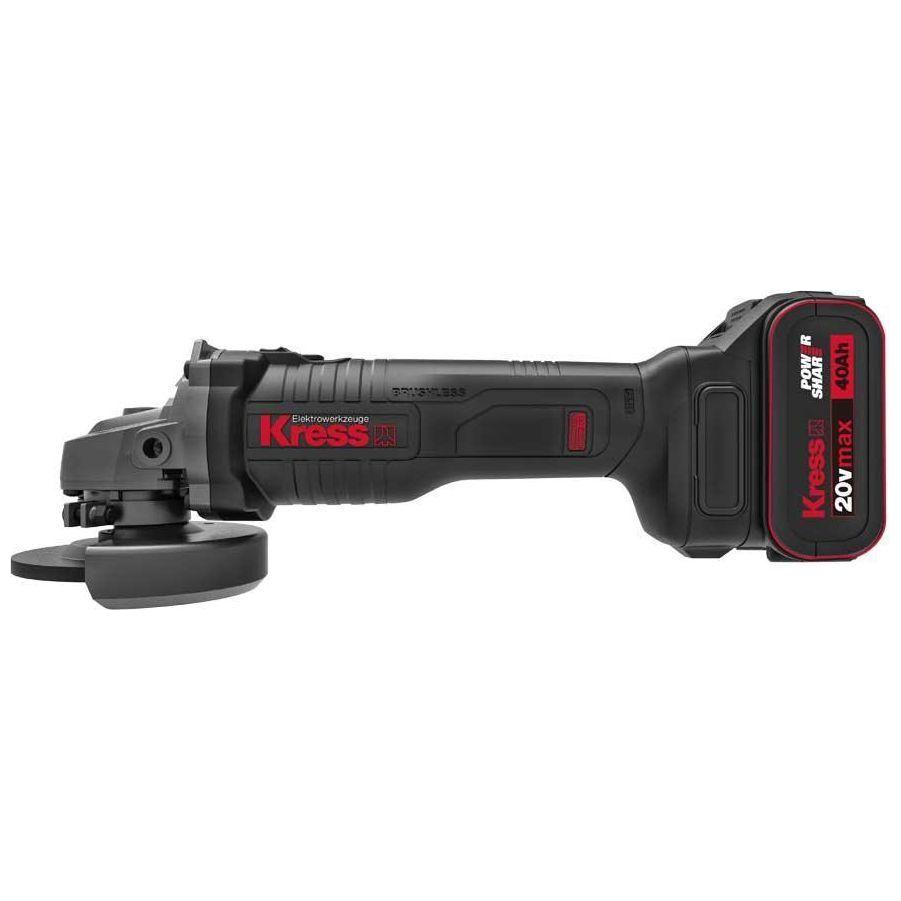 Kress KU800 20V Cordless Brushless Angle Grinder - Goldpeak Tools PH Kress Main image