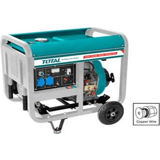 Total TP450001-5 Diesel Generator (3HP) - Goldpeak Tools PH Total Main image