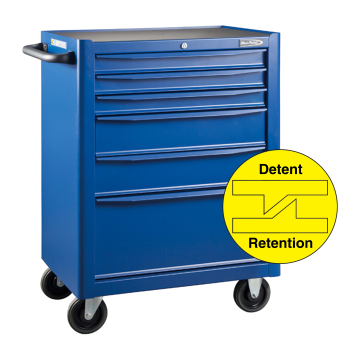 Blue Point KRB13006BLU 26” Roll Cab (Blue Gloss) 6 Drawer | Blue Point by KHM Megatools Corp. Main image