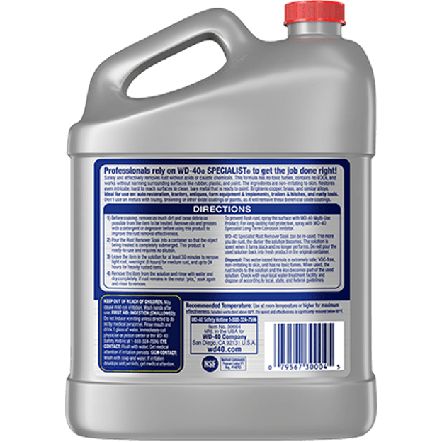 WD-40 Rust Remover Soak 1 Gallon (WDSPLRS1GAL) Secondary image