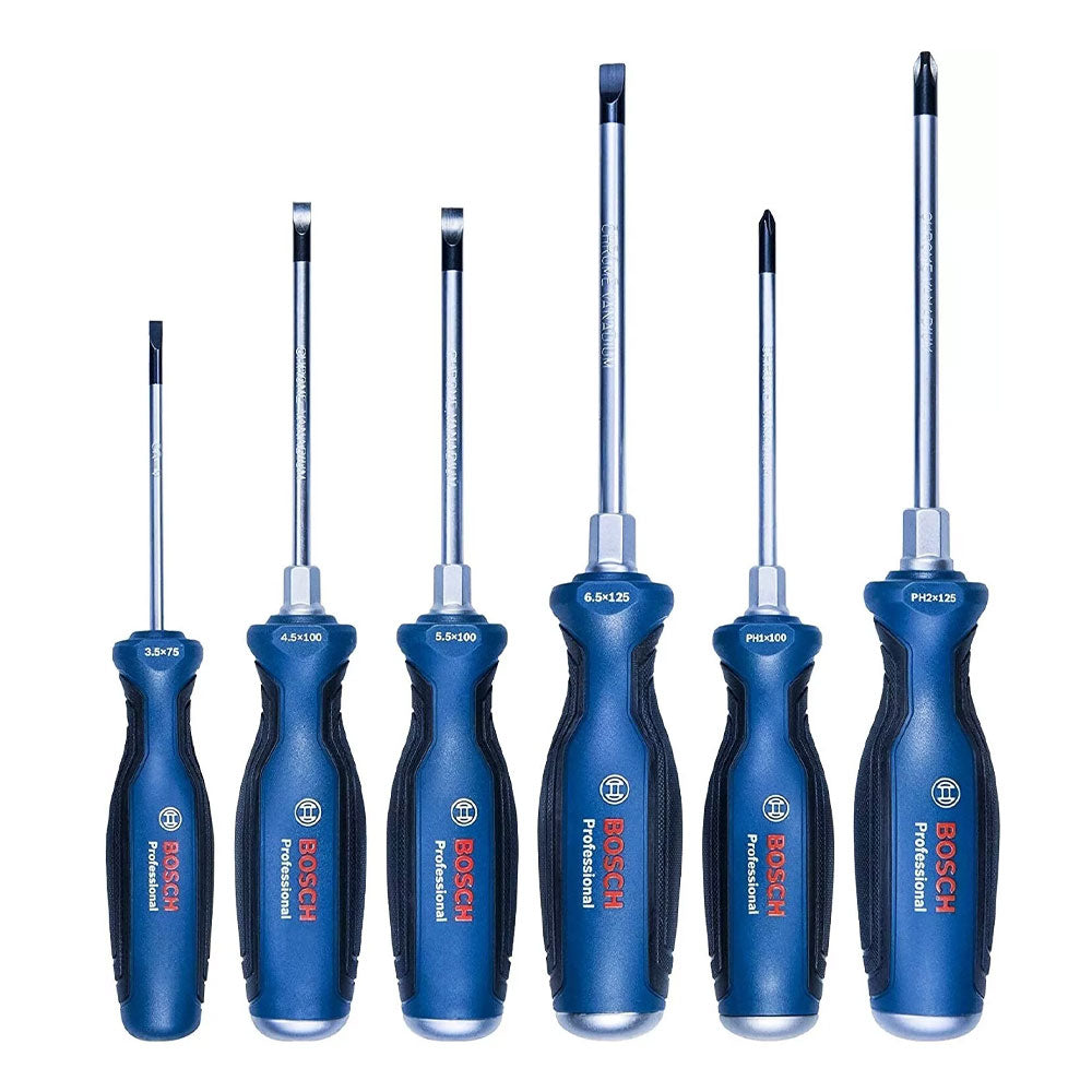 Bosch PH /SL Screwdriver Set 6Pcs (1600A016BF) | Bosch by KHM Megatools Corp. Main image