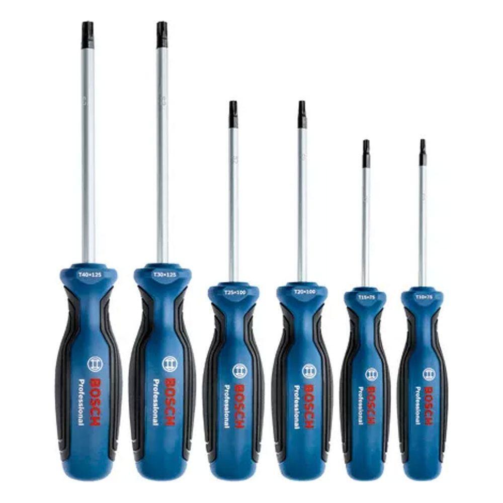 Bosch Mixed Screwdriver Set 6Pcs (1600A02CV3) | Bosch by KHM Megatools Corp.