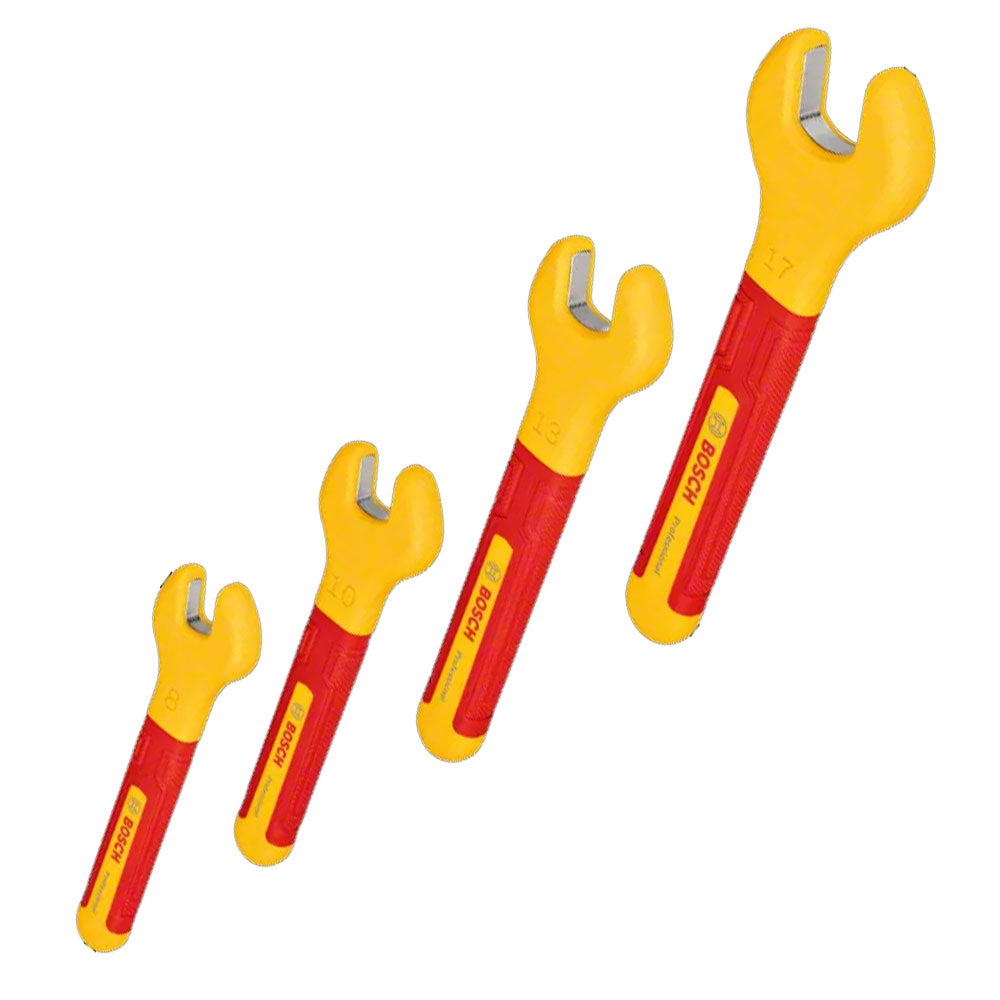 Bosch VDE Open Wrench Set 4Pcs (1600A02NE8) | Bosch by KHM Megatools Corp. Main image