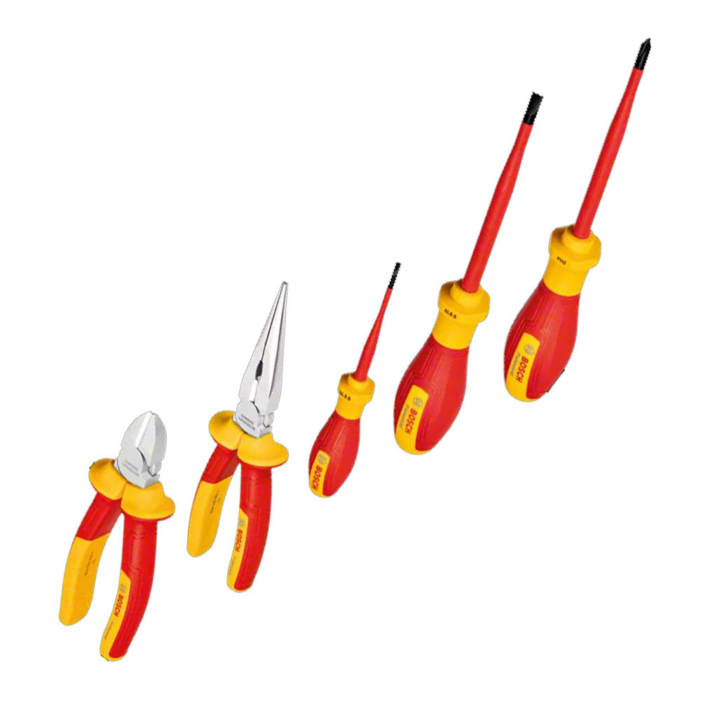 Bosch VDE Mixed Tool Set 5Pcs (1600A02NG2) | Bosch by KHM Megatools Corp.