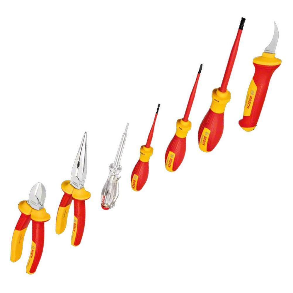 Bosch VDE Mixed Tool Set 7Pcs (1600A02NG3) | Bosch by KHM Megatools Corp.