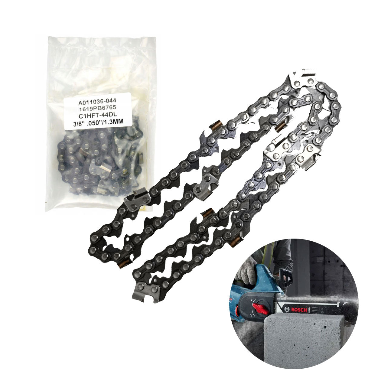 Bosch 1619PB6765 Saw Chain for GAC 250 (Spare Part) - ToolsSavvy.ph