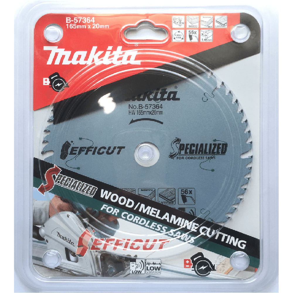 Makita B-57364 Circular Saw Blade 6-1/4" x 56T for Wood - KHM Megatools Corp. Main image