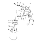 GAV 166A Pneumatic Sandblasting Gun - KHM Megatools Corp.