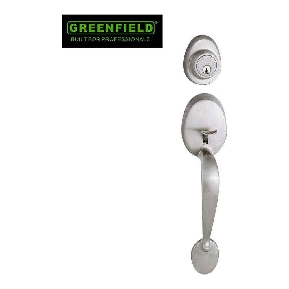 Greenfield Door Handle Handleset Secondary image