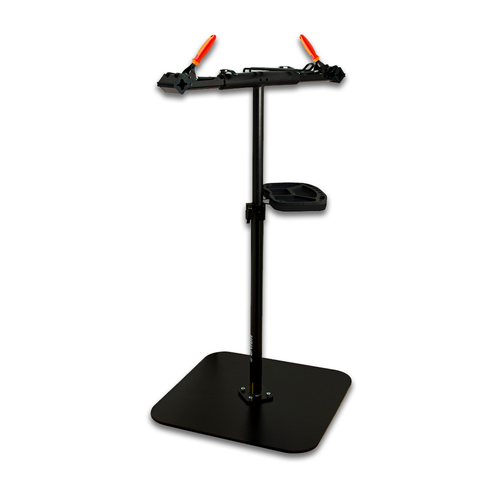 Unior 1693CS Pro repair stand with double clamp, manually adjustable