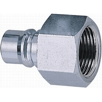 THB (PFA) Quick Coupler Plug - Female Thread End (High Flow) | THB by KHM Megatools Corp. Main image