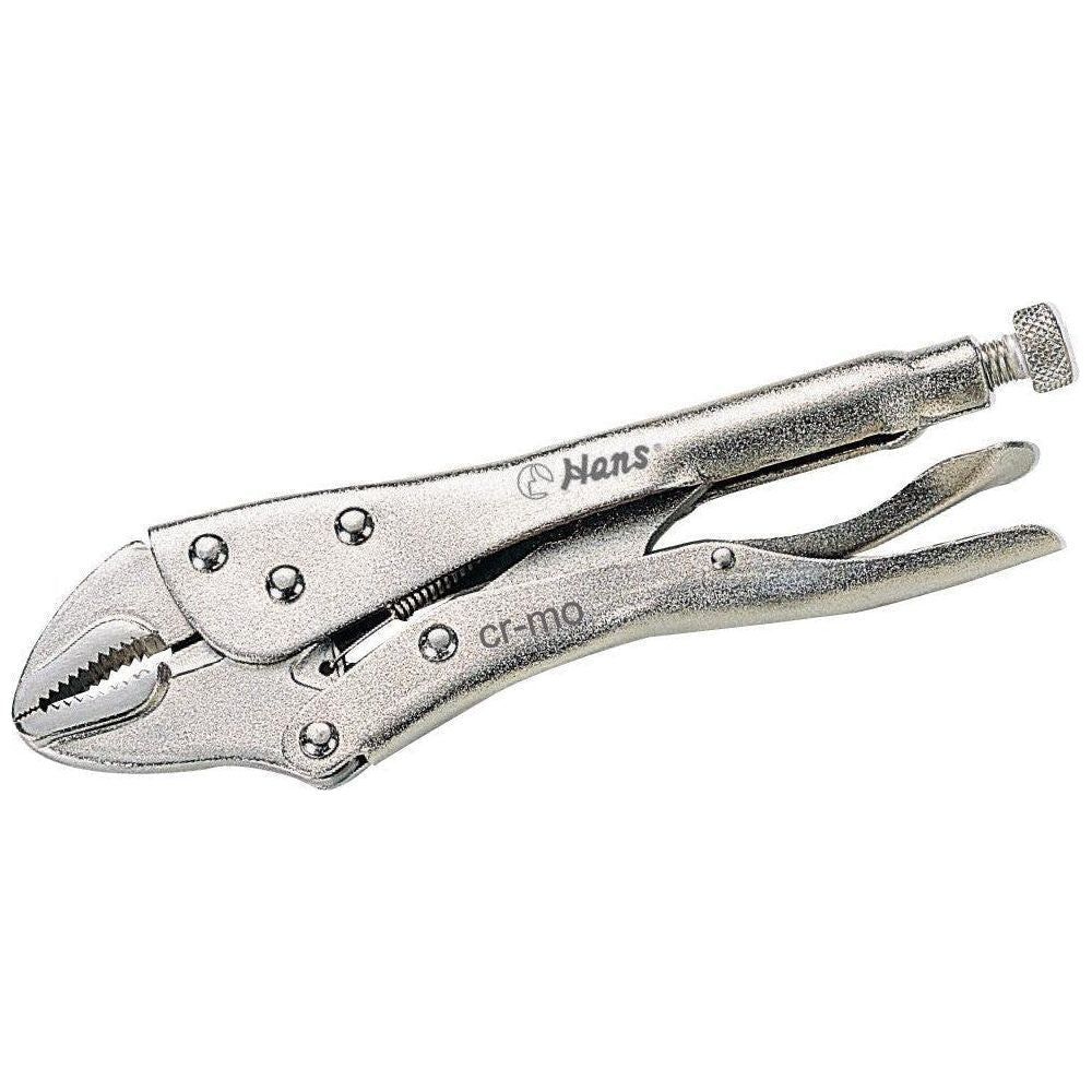 Hans 1805 Vise Grip Locking Pliers Curved Jaw - KHM Megatools Corp. Main image