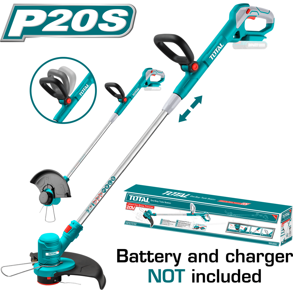 Total TGTLI2001 20V Cordless Grass Trimmer | Total by KHM Megatools Corp. Main image