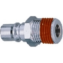 THB (PMA) Quick Coupler Plug - Male Thread End (High Flow) | THB by KHM Megatools Corp. Main image