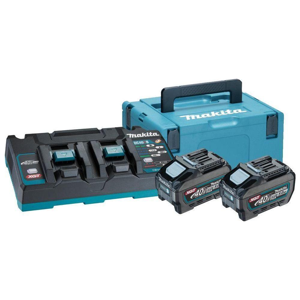 Makita 191U13-9 40V Power Source Kit / Battery & Charger Set with Makpac Case XGT 5.0Ah Secondary image