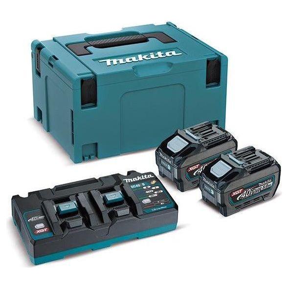 Makita 191U13-9 40V Power Source Kit / Battery & Charger Set with Makpac Case XGT 5.0Ah - KHM Megatools Corp. Main image