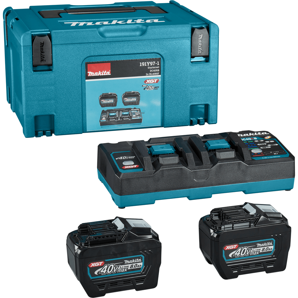 Makita 191Y97-1 Power Source Kit / Battery & Charger Set XGT (8.0Ah) - KHM Megatools Corp. Main image