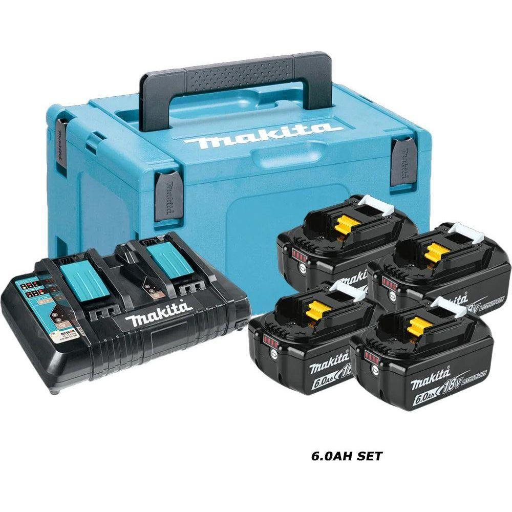 Makita 198091-4 Power Source Kit / Battery & Charger Set LXT (6.0Ah) - KHM Megatools Corp. Main image