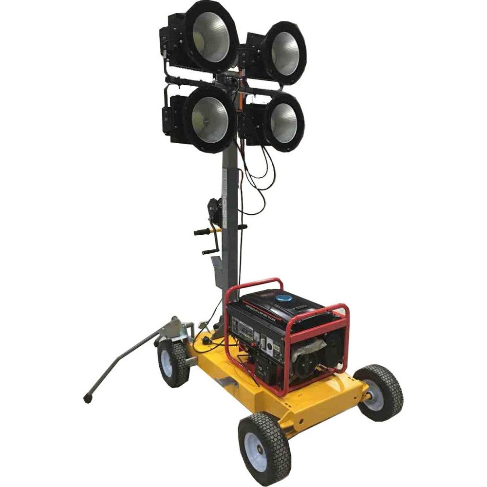 Powerman Light Tower with Generator - KHM Megatools Corp. Main image