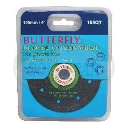 Butterfly Diamond Cut Off Wheel WET Type - Goldpeak Tools PH Butterfly Main image