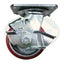 Butterfly #720 Swivel Polyurethane Caster with Brake - Goldpeak Tools PH Butterfly