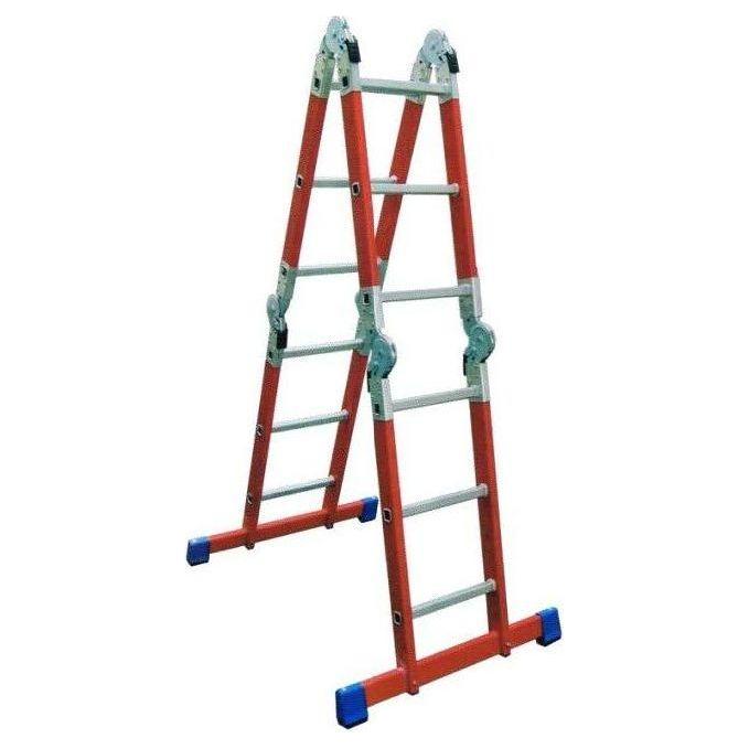 Miller FFL-300-12 Fiberglass Multi-Purpose Folding Ladder 12ft - KHM Megatools Corp.