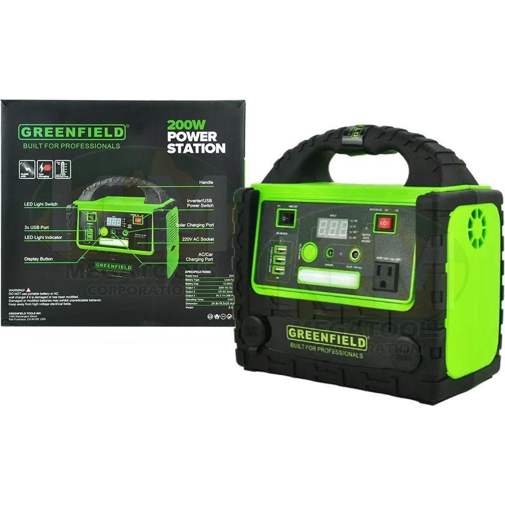 Greenfield GPS200W Power Station 200W - KHM Megatools Corp. Main image