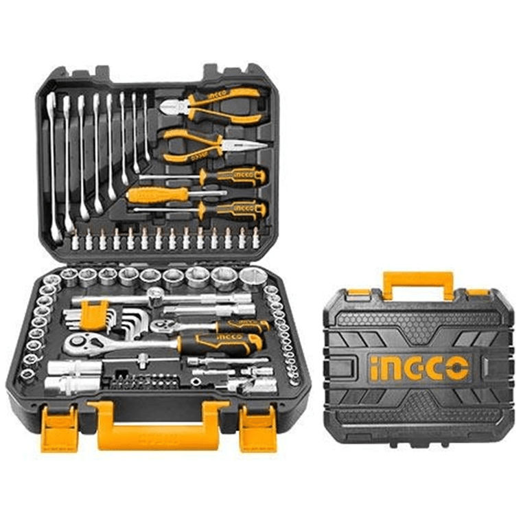 Ingco HKTHP21001 100pcs Hand Tools Set with Case - KHM Megatools Corp. Main image