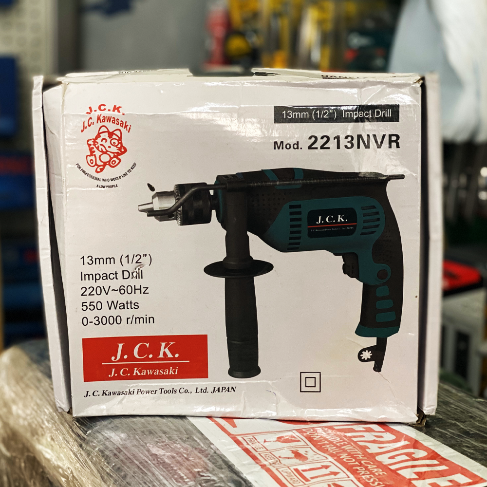 Jc Kawasaki 2213NVR Hammer Drill (Damaged Box) | Discounts by KHM Megatools Corp. Main image