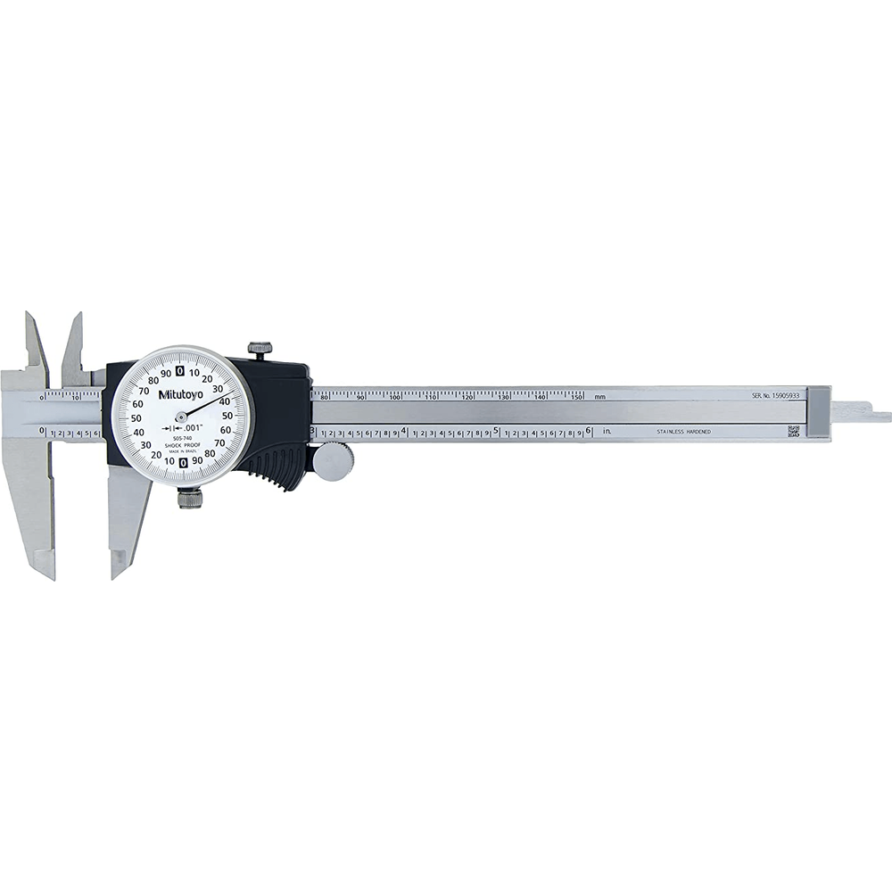 Mitutoyo 505-736 Dial Gauge Measure Caliper 6" - KHM Megatools Corp. Main image