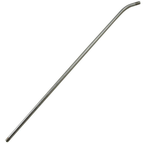 Harris 2393-4F 10-1/2" Curved Stainless Steel Tip Tube (1800230) | Harris by KHM Megatools Corp.