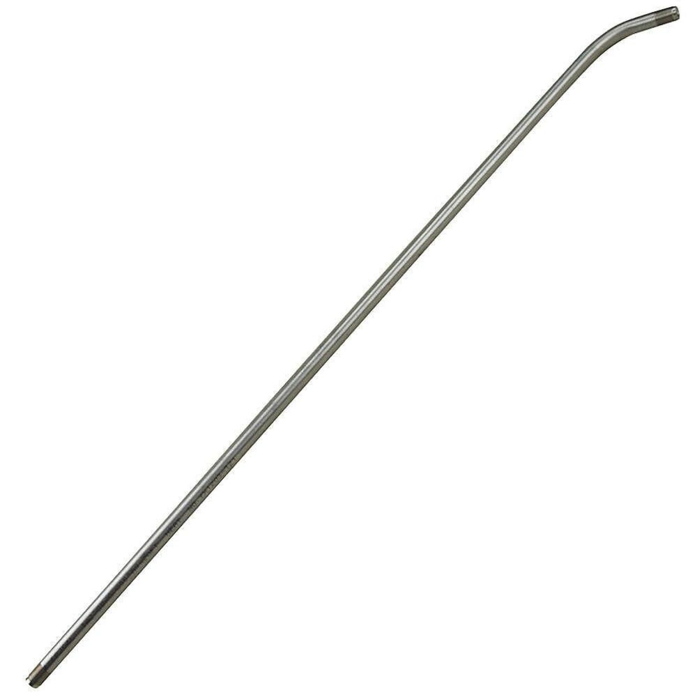 Harris 2393-4F 10-1/2" Curved Stainless Steel Tip Tube (1800230) | Harris by KHM Megatools Corp. Main image