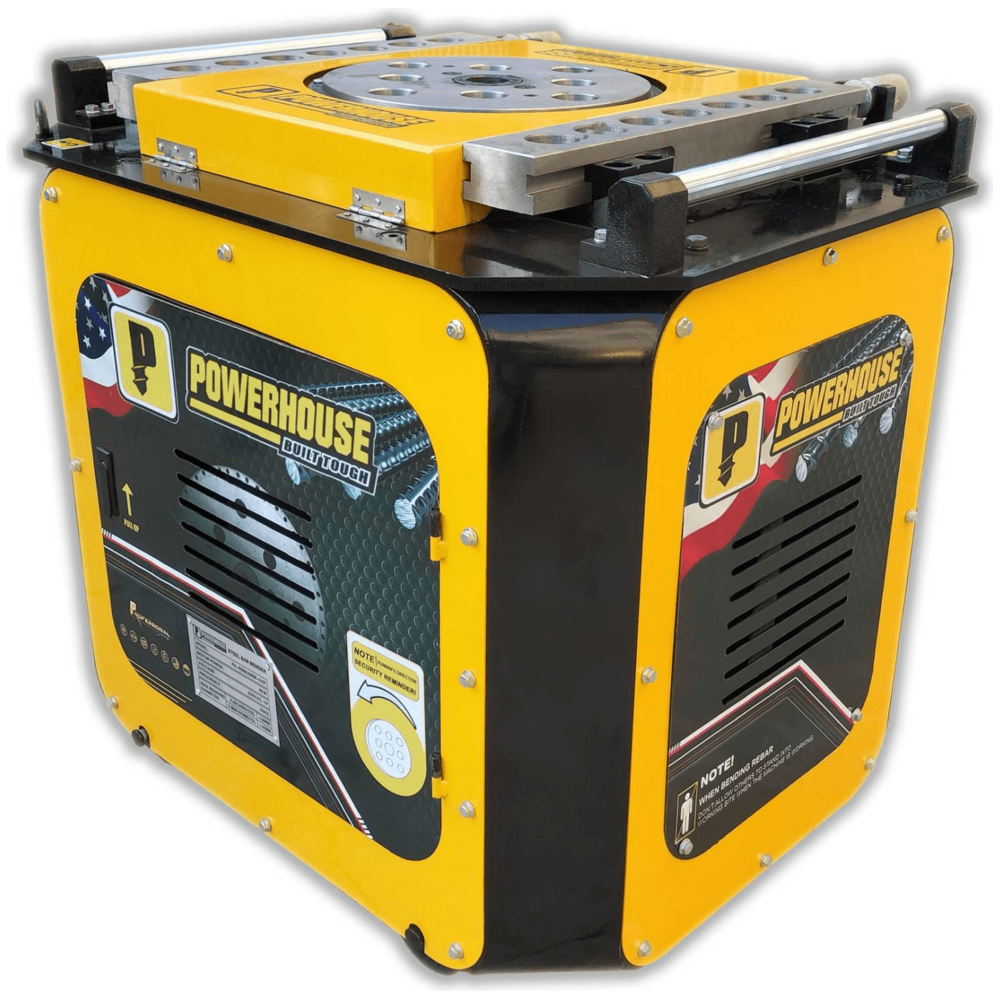 Powerhouse PH-Bender-5HP Rebar Bender with Frequency Inverter (50mm) - KHM Megatools Corp. Main image