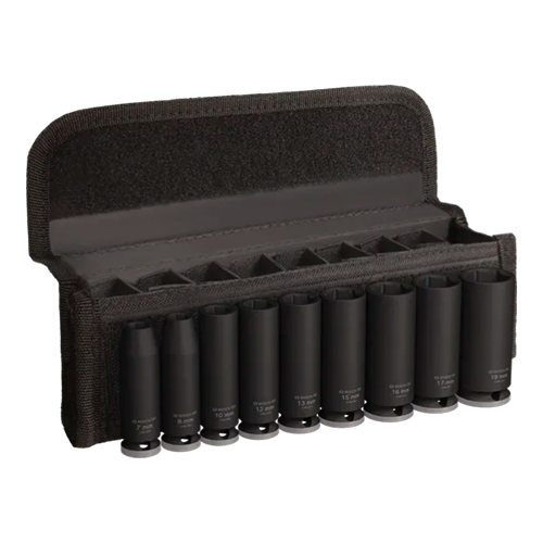 Bosch Pro Impact Socket Wrench Set 3/8" Deep 9pcs (2608003037)