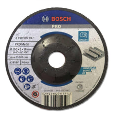 Bosch Grinding Disc 4" for Metal (2608600017)