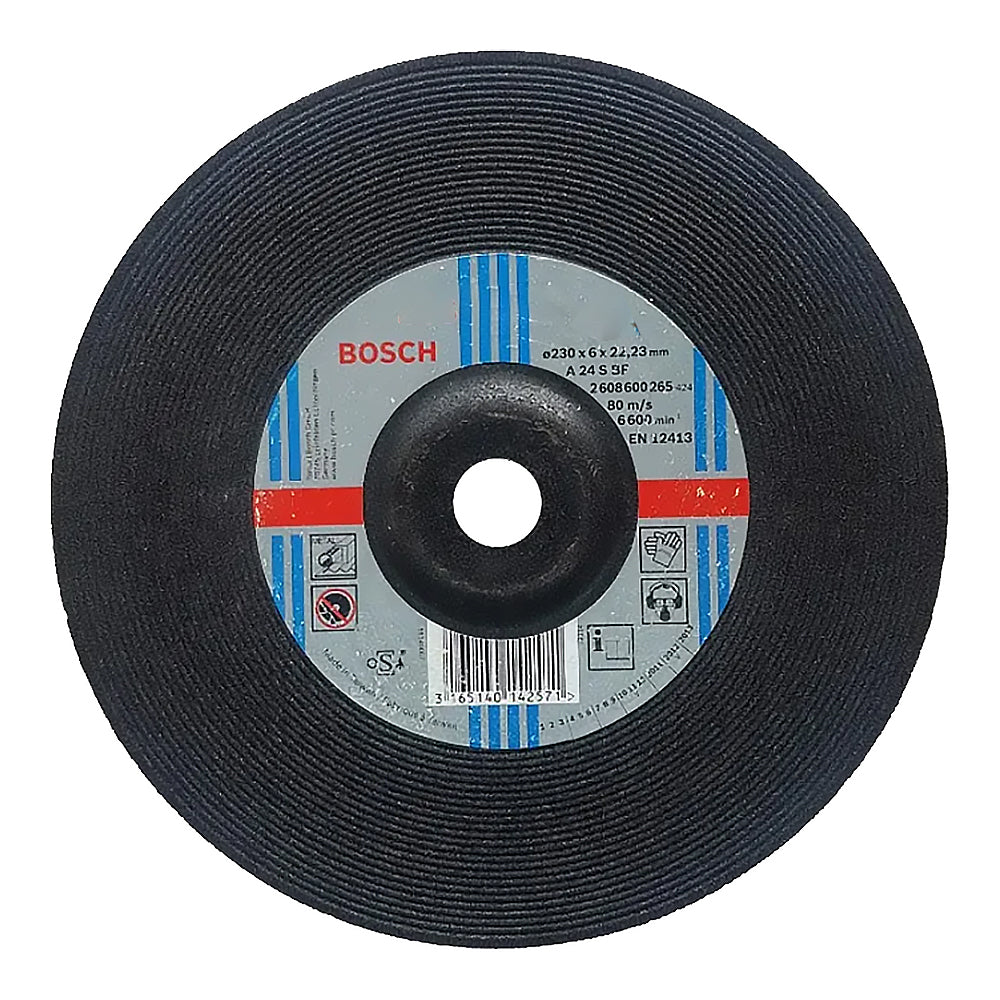 Bosch PRO 9-inch Grinding Disc for Metal - 6mm (2608600265) - ToolsSavvy.ph Main image