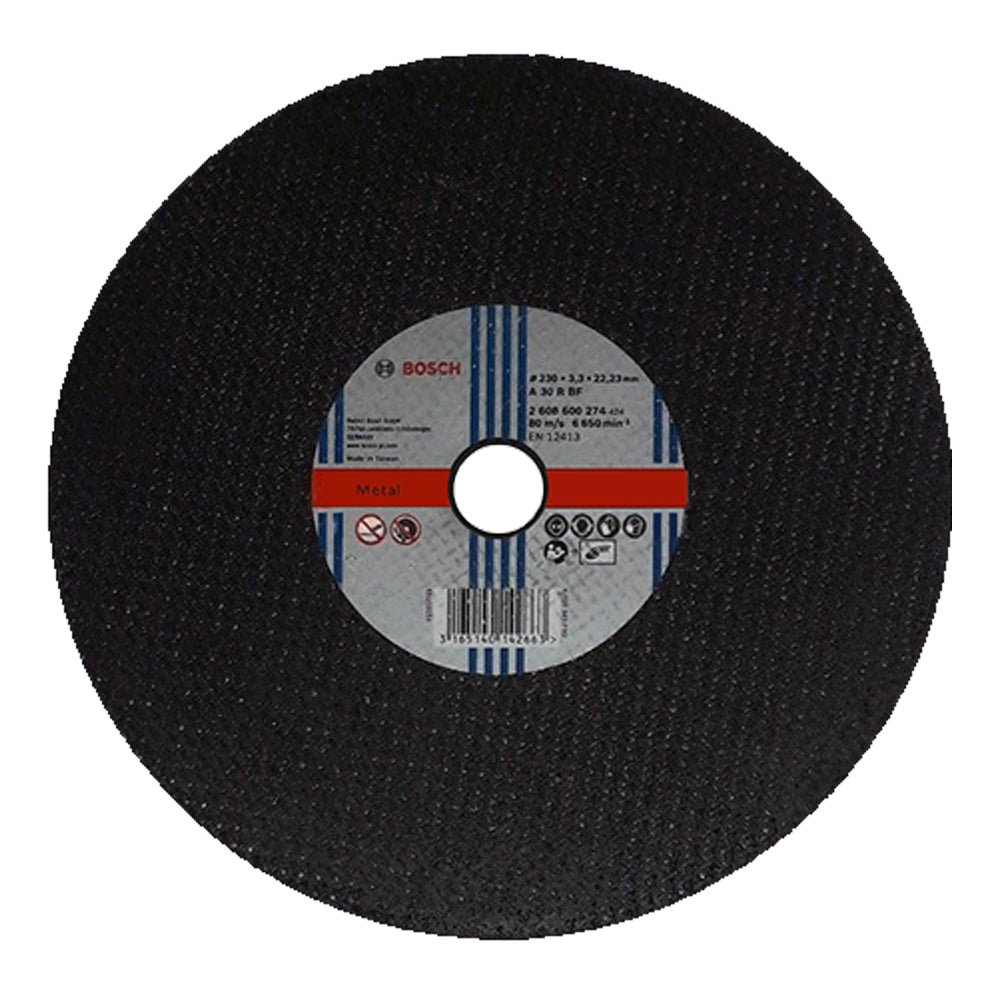 Bosch PRO 9-inch Cutting Disc for Metal - 3mm (2608600274) - ToolsSavvy.ph