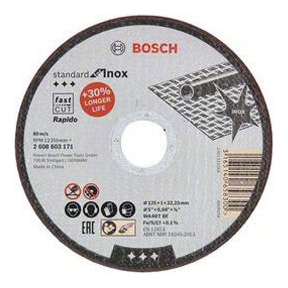 Bosch Cutting Disc Inox 5"(2608603171) | Bosch by KHM Megatools Corp.