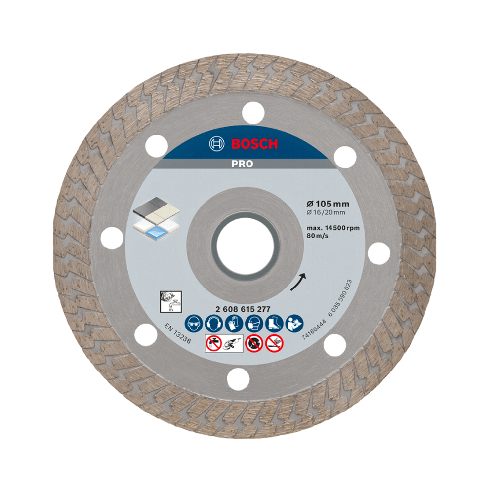 Bosch PRO Hard Ceramic Diamond Cutting Disc 4" [2608615277] - ToolsSavvy.ph