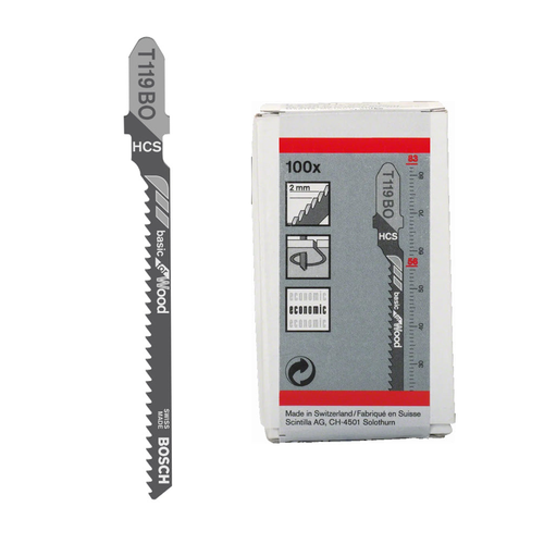 Bosch T119BO Basic for Wood Jigsaw Blade [2608637879]