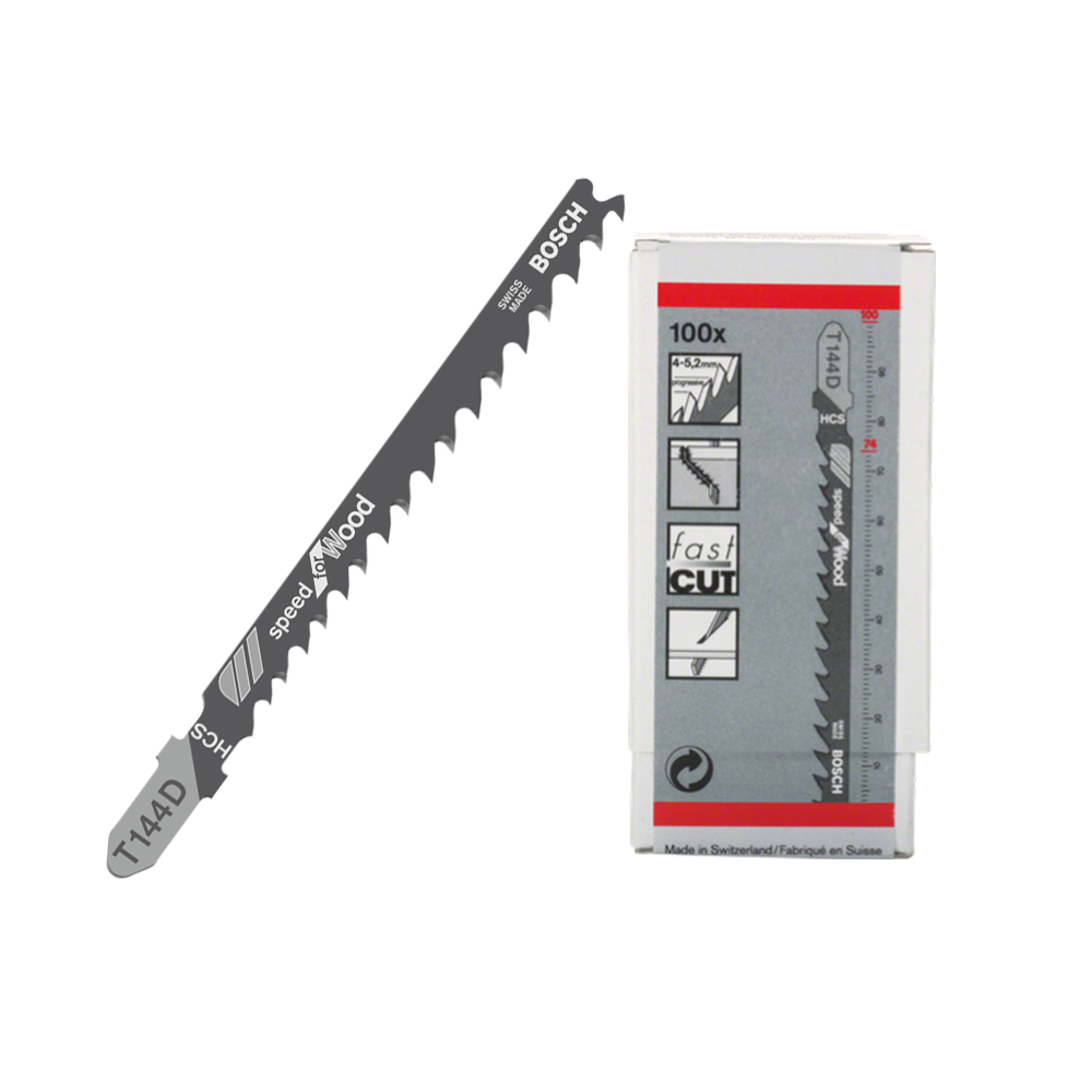 Bosch T144D Speed for Wood Jigsaw Blade [2608637880] - ToolsSavvy.ph