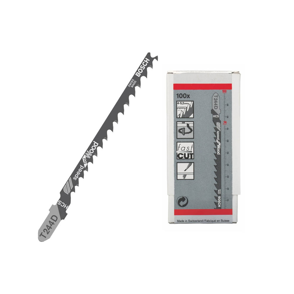 Bosch T244D Speed for Wood Jigsaw Blade [2608637881] - ToolsSavvy.ph