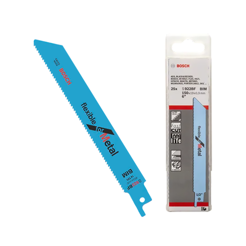 Bosch S922BF Reciprocating Saw Blade for Metal