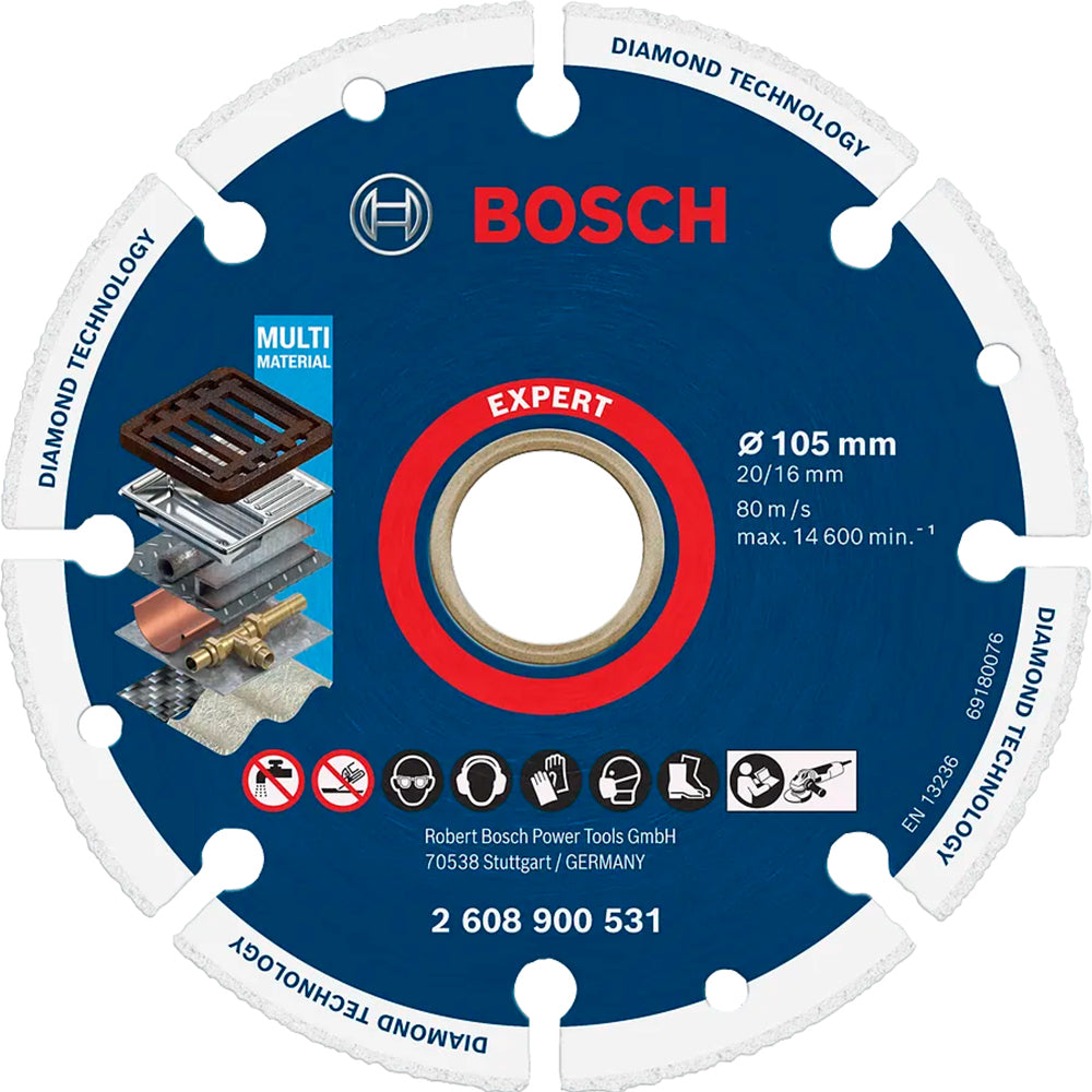 Bosch Diamond Cut off Wheel for Metal 4" (2608900531) - ToolsSavvy.ph Main image